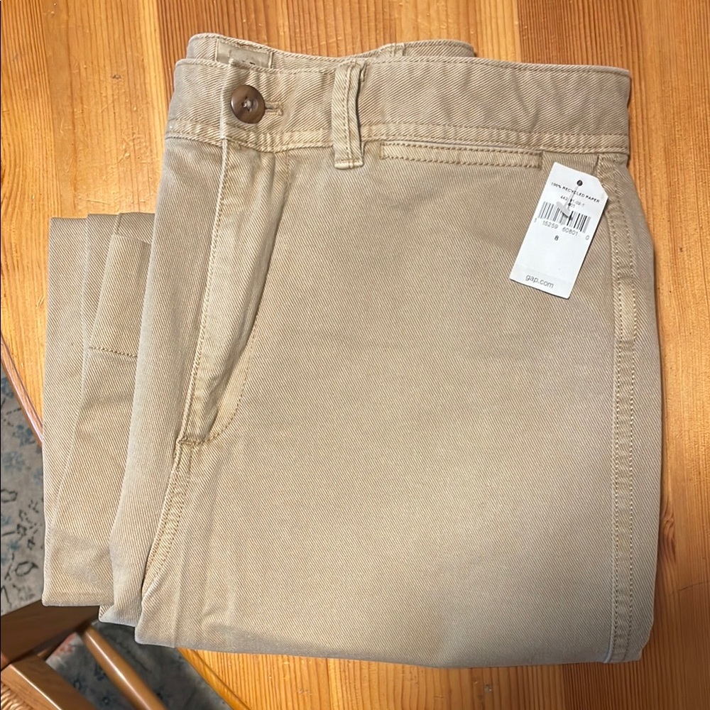 GAP Tan Wide Leg Pants